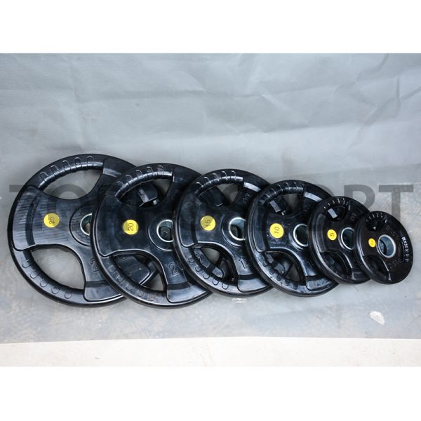 SET DISCHI GOMMATI 50mm (137,5Kg)