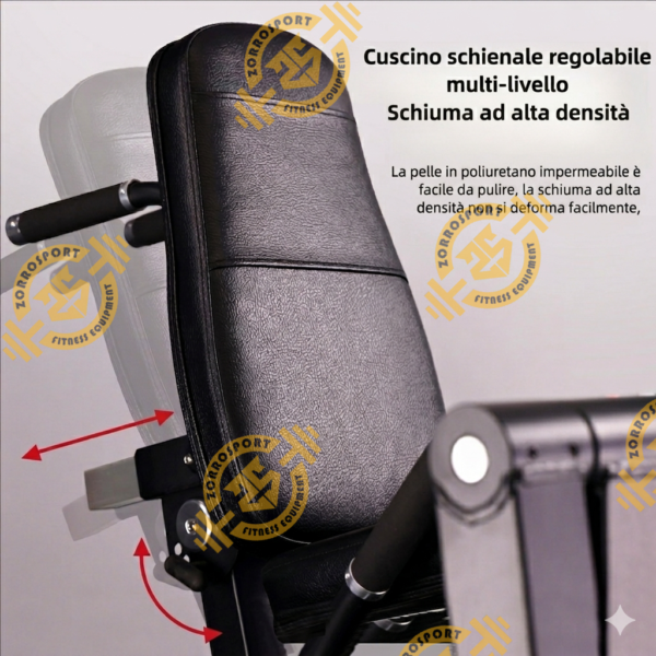 Second image of Leg extension/curl da seduto isolata  25/50mm