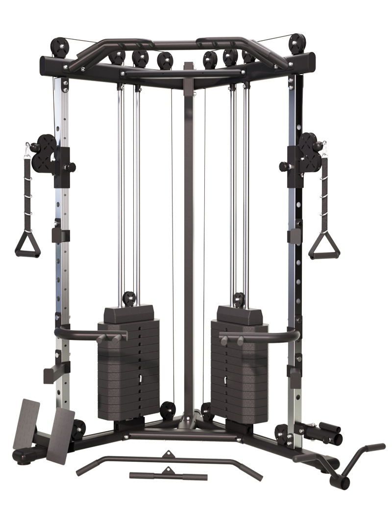 Functional Trainer angolare a pacco pesi