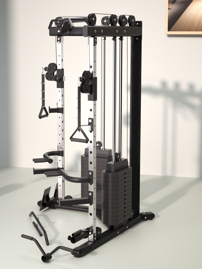 Second image of Functional Trainer angolare a pacco pesi