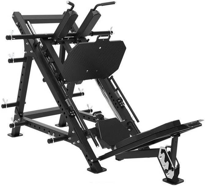 Monster leg press  hack squat combo PRO con pedane in acciaio